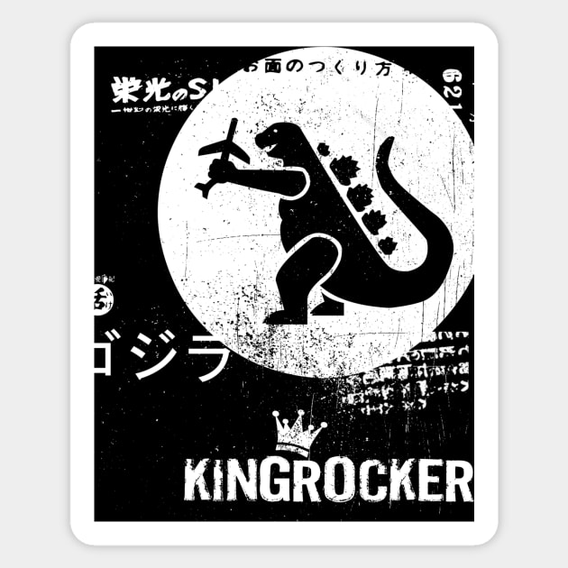 kingrocker japan Sticker by Kingrocker Clothing